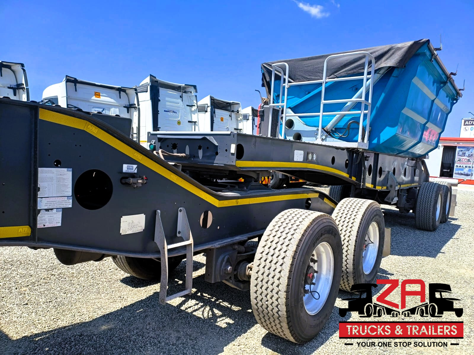 2021 AFRIT 18 CUBE SIDE TIPPER TRAILER #53337
